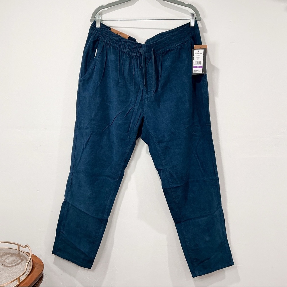 NWT MENS: Surf & Swim Co. Navy Corduroy Explorer Pant